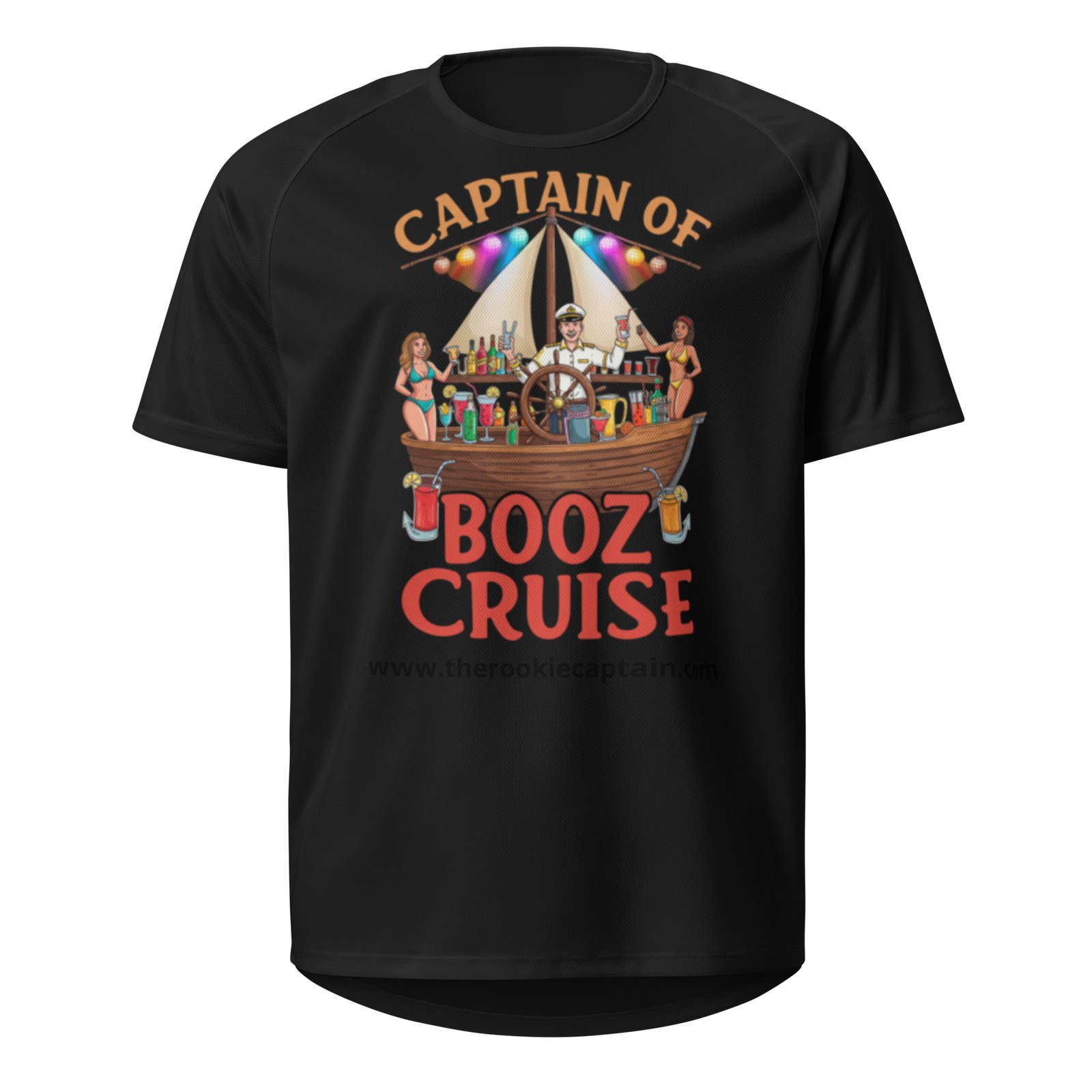 Captain of the Booze Cruise – Unisex Sports Jersey