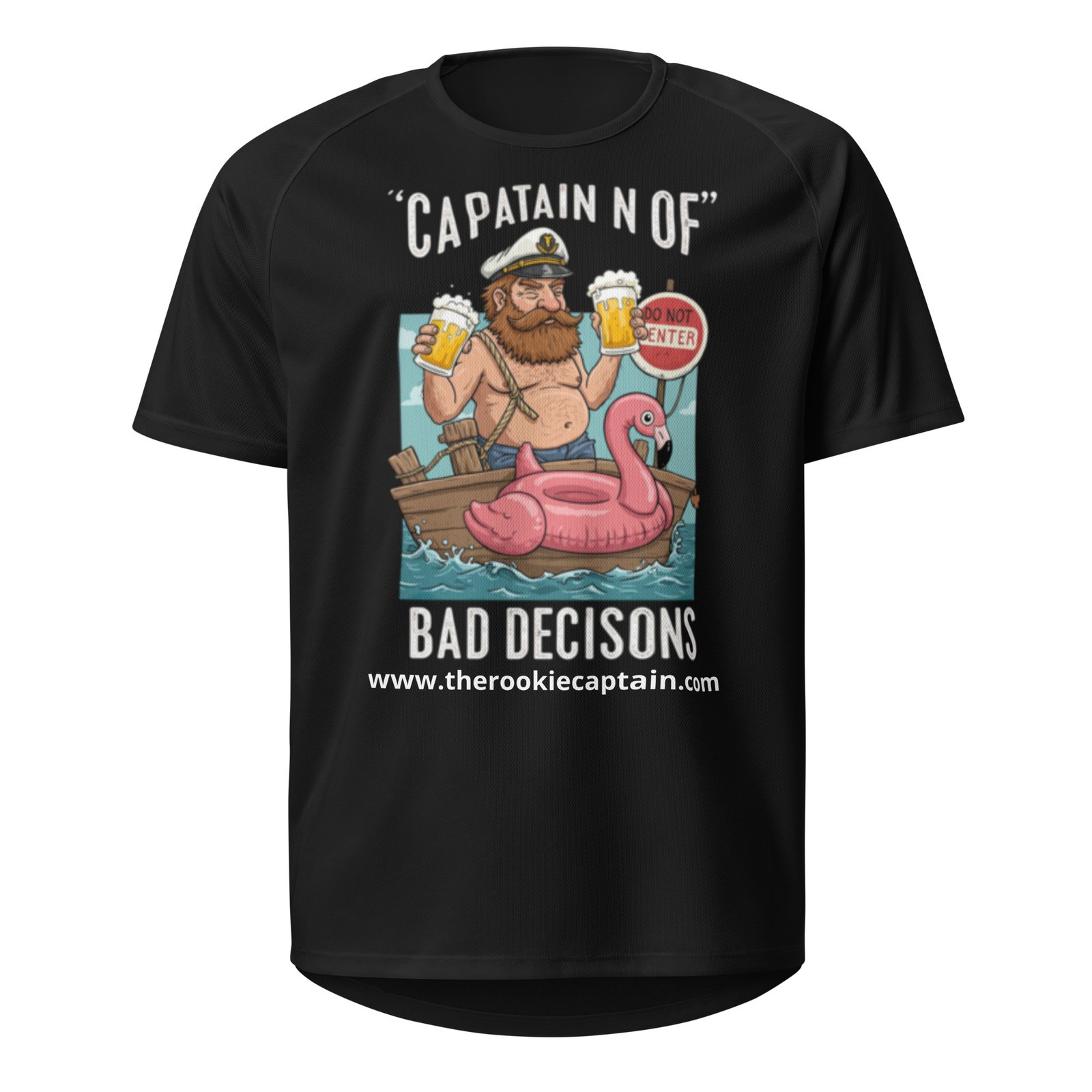 Captain of Bad Decisions – Unisex Sports Jersey