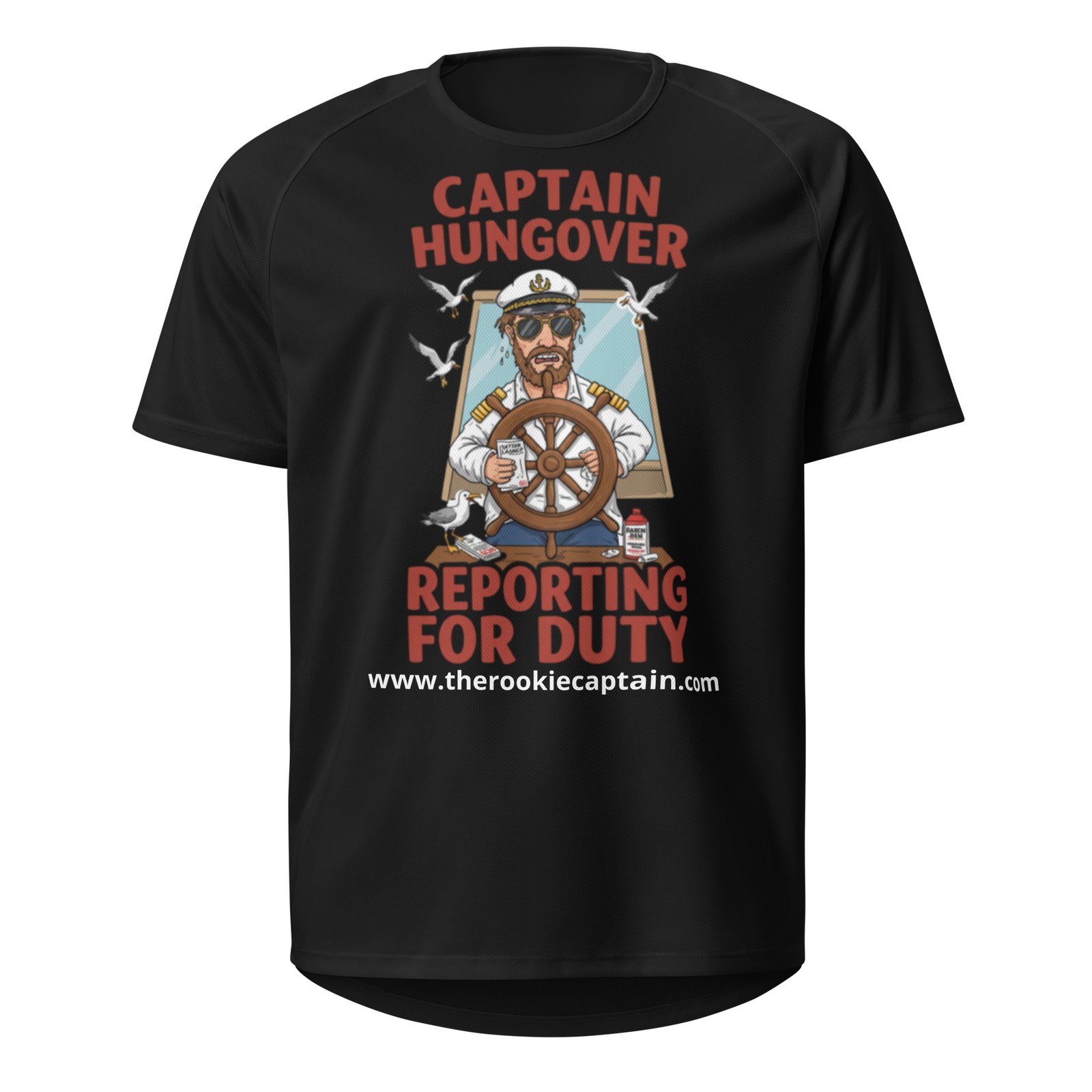 Captain Hungover – Unisex Sports Jersey