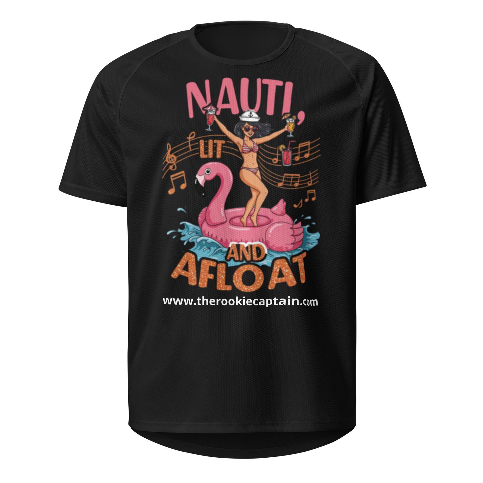 Nauti, Lit, and Afloat – Unisex Sports Jersey