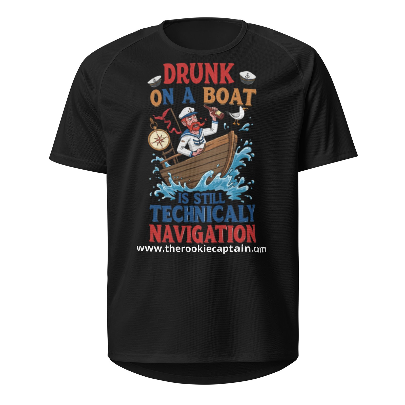 Drunk on a Boat is Still Technically Navigation – Unisex Sports Jersey
