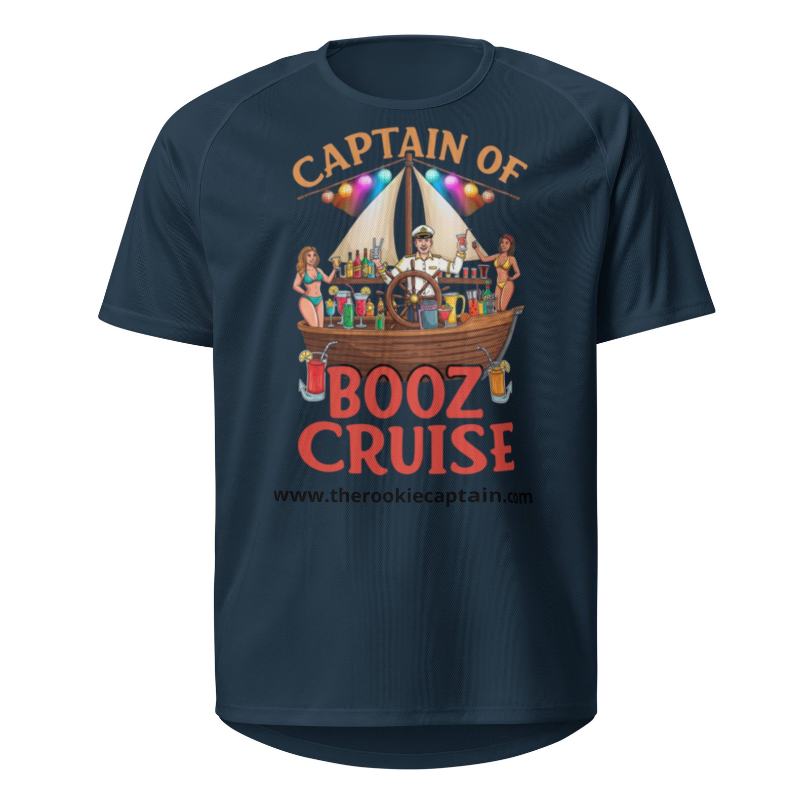 Captain of the Booze Cruise – Unisex Sports Jersey