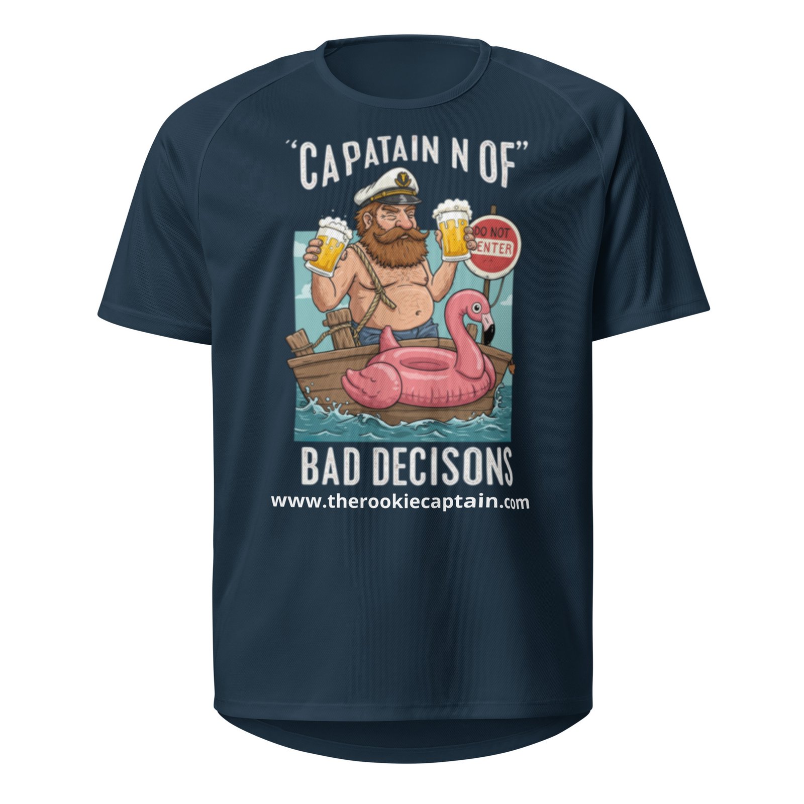 Captain of Bad Decisions – Unisex Sports Jersey
