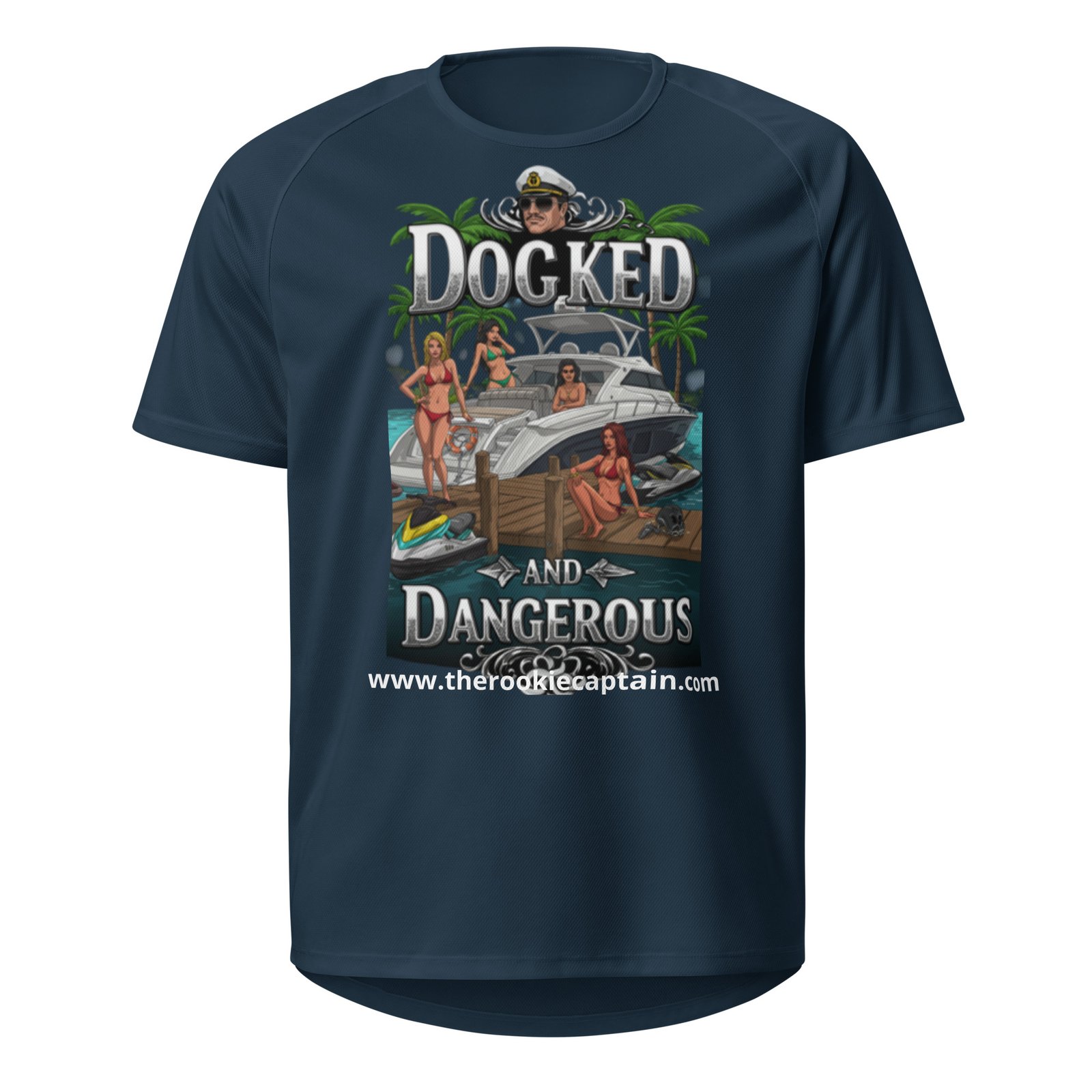 Docked and Dangerous – Unisex Sports Jersey